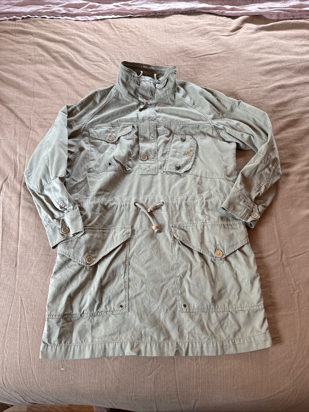 Ralph Lauren Sage Green Utility Anorak Jacket